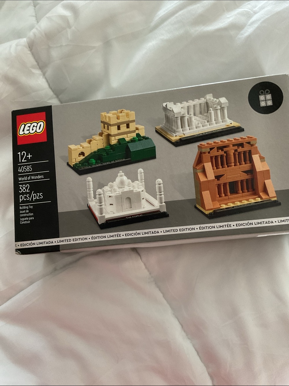 Lego 40585 Architecture World of Wonders Limited Ed 382 Pcs Taj Mahal New Gift